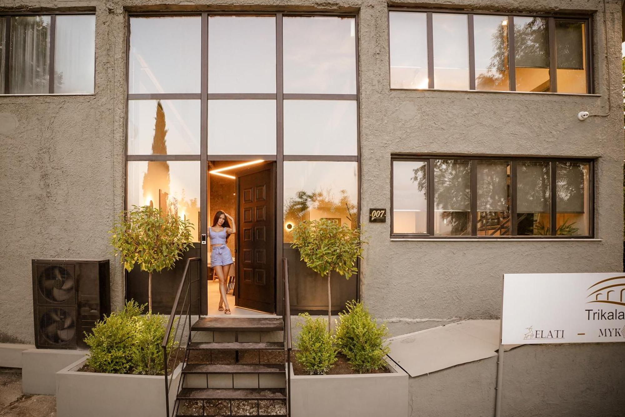Industrial Loft Apartment Trikala  Luaran gambar